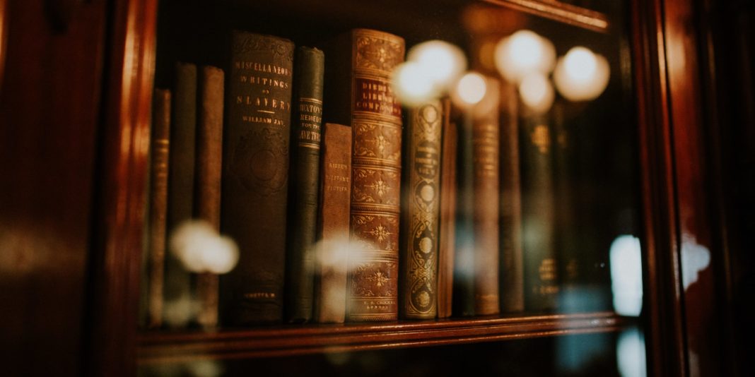 A bookshelf